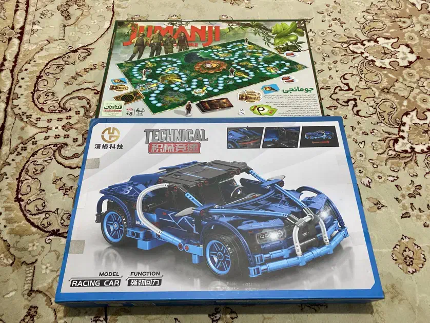 جومانجی و لگوی بوگاتی آکبند با قیمت مناسب|کلکسیون و سرگرمی|نوشهر, |دیوار