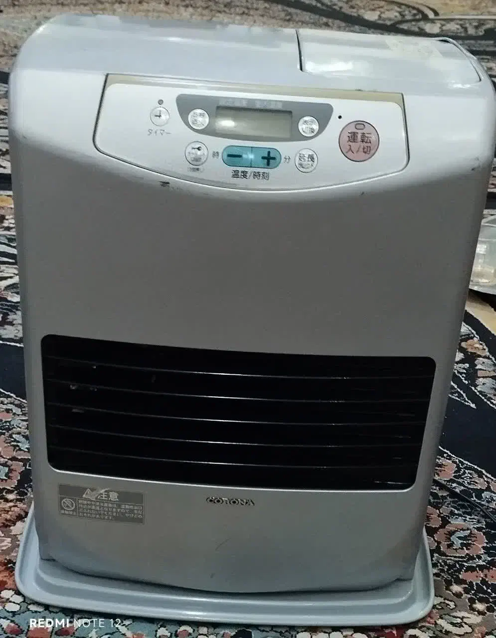 بخاری نفتی برقی ژاپنی بدون دودکش مارک کرونا|بخاری، هیتر، شومینه|دماوند, دماوند|دیوار