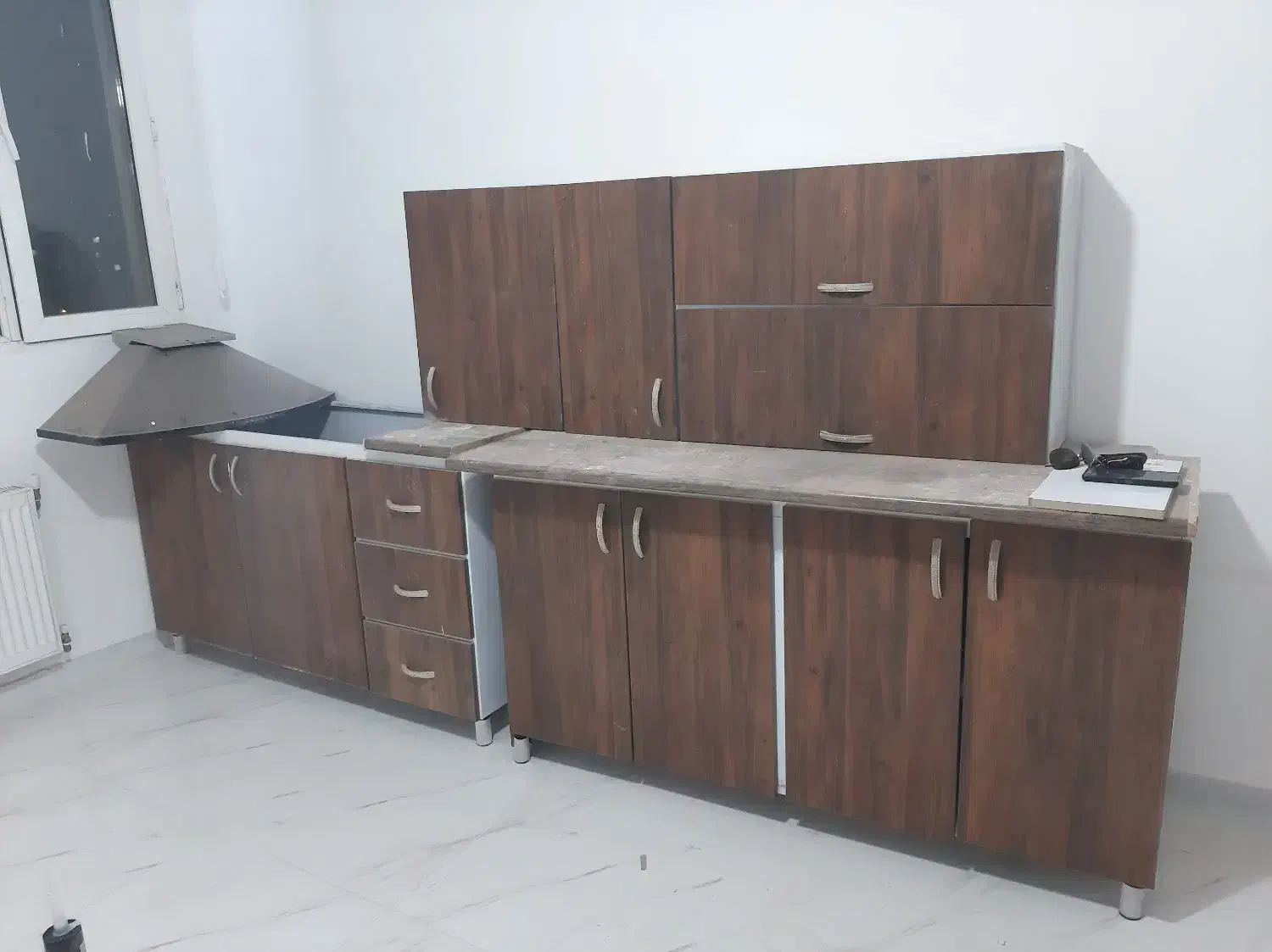 کابینت فلز MDF - هود - ام دی اف|هود|فسا, |دیوار