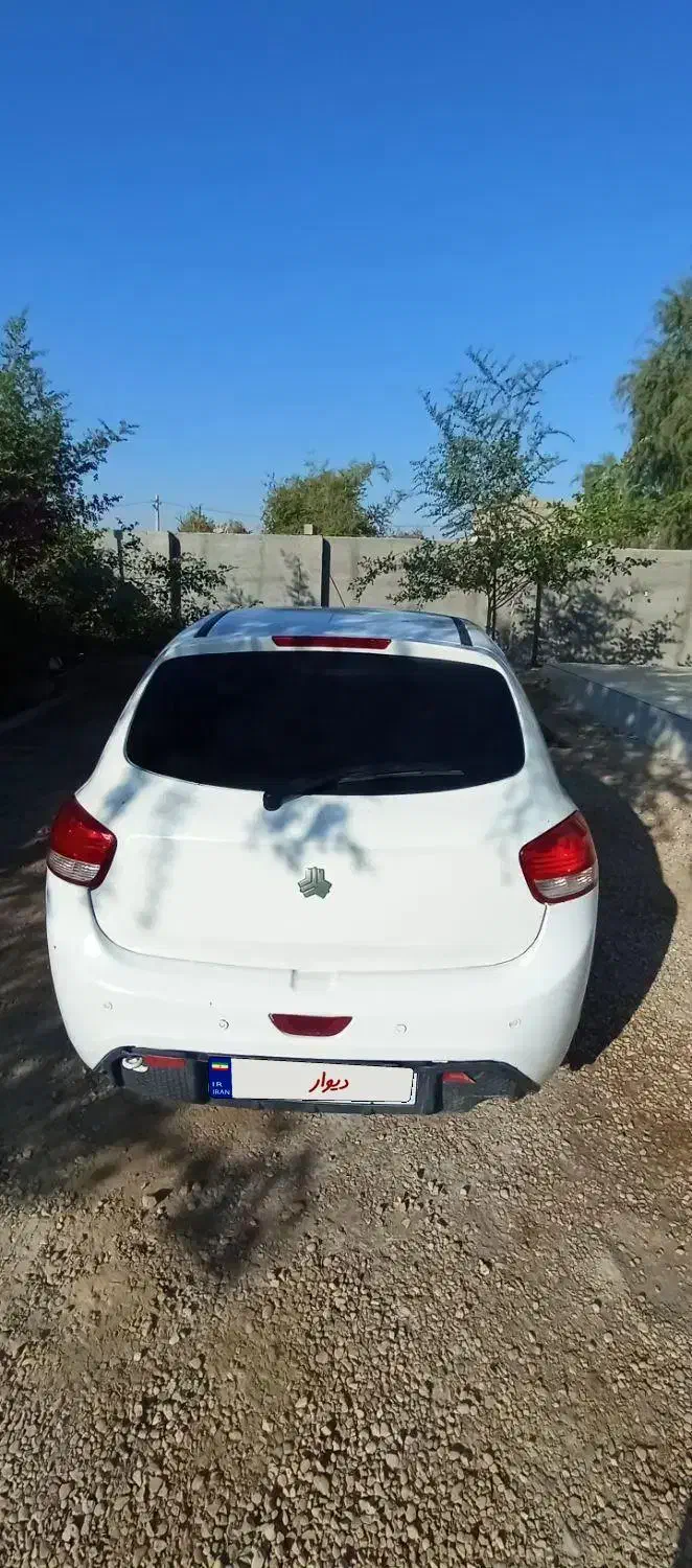 تیبا2 مدل 97 سفید|خودرو سواری و وانت|خمیر, |دیوار