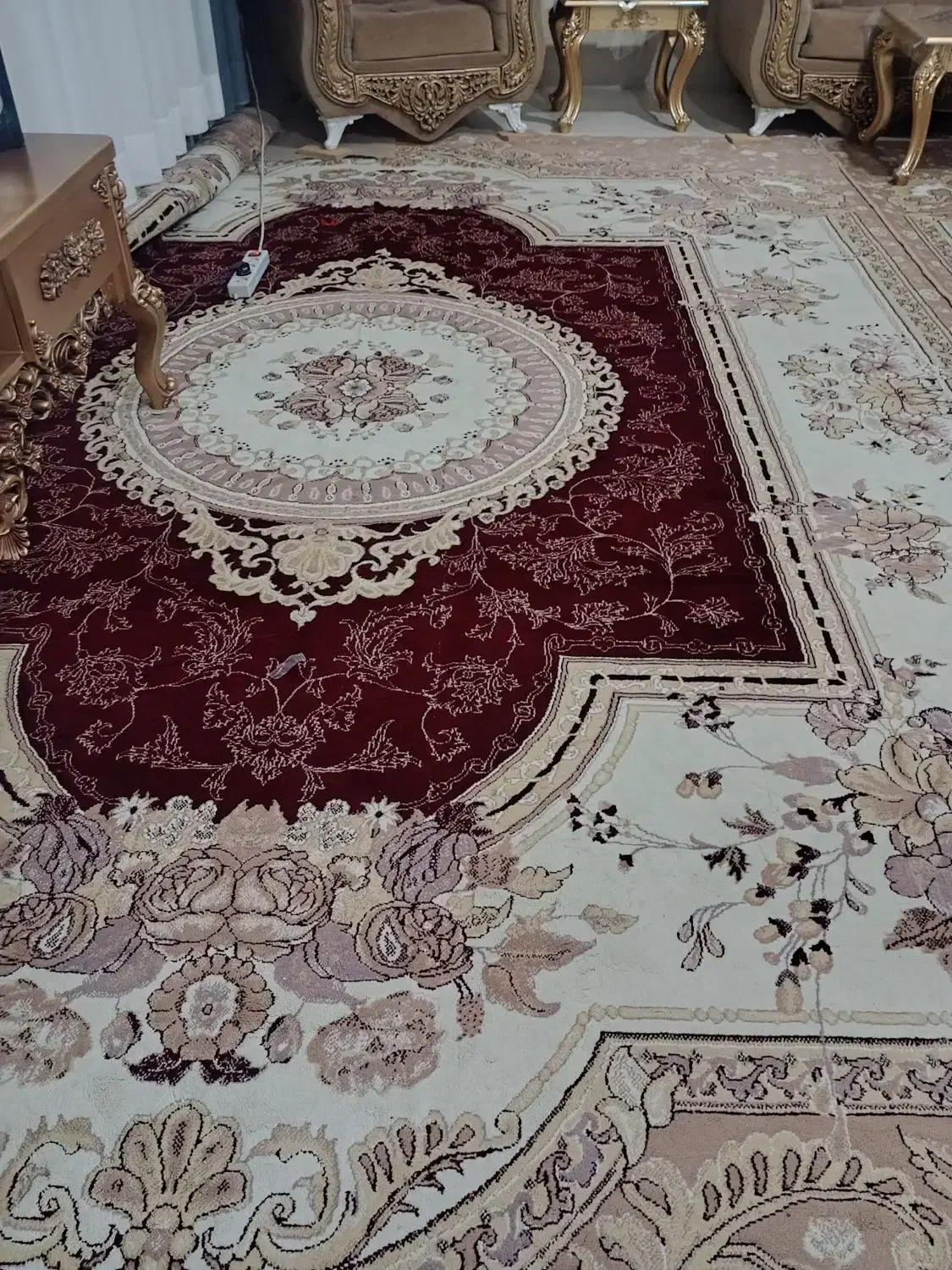 دوعدد فرش 12متری باهم نخ اکرلیک|فرش|اسفراین, |دیوار