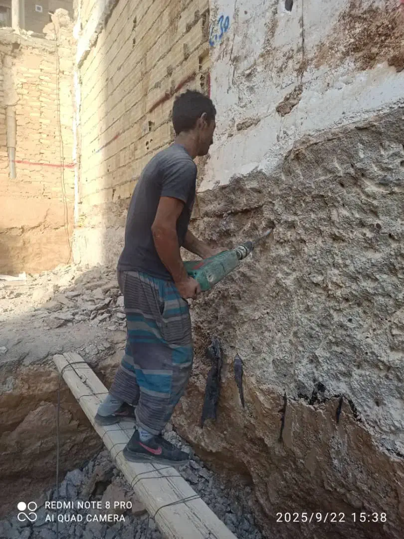 پیکور دریل تخریب دانش(چرخش.گردبرد)|خدمات پیشه و مهارت|شیراز, زرهی|دیوار