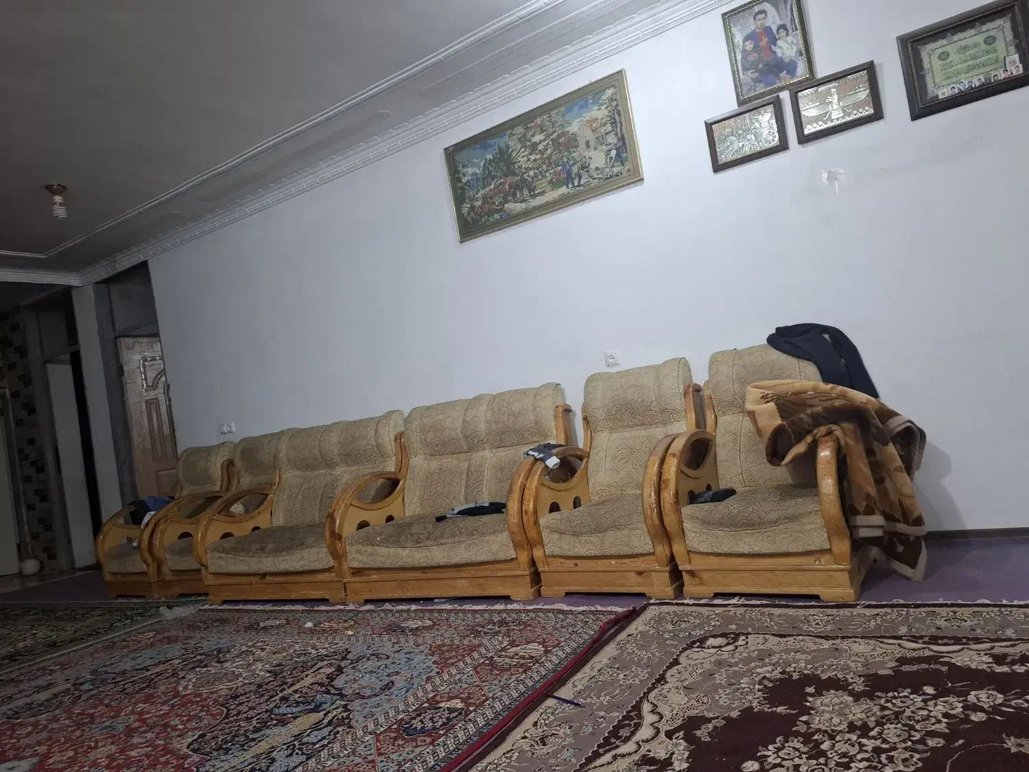 مبل 8نفره|مبلمان خانگی و میز عسلی|لردگان, |دیوار