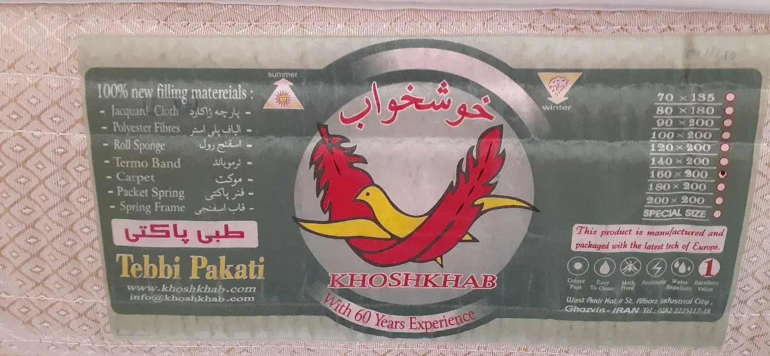 تشک خوشخواب|تشک تختخواب|همدان, |دیوار