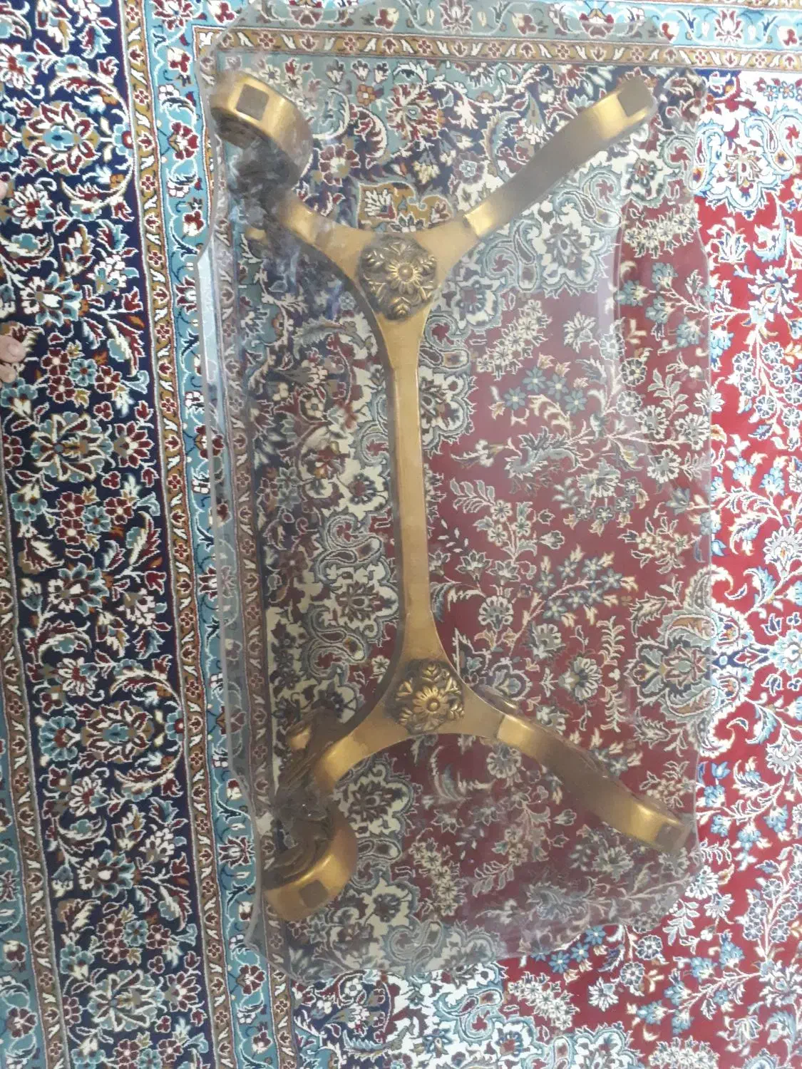 میز عسلی رنگ طلایی|مبلمان خانگی و میز عسلی|گلستان (تهران), |دیوار