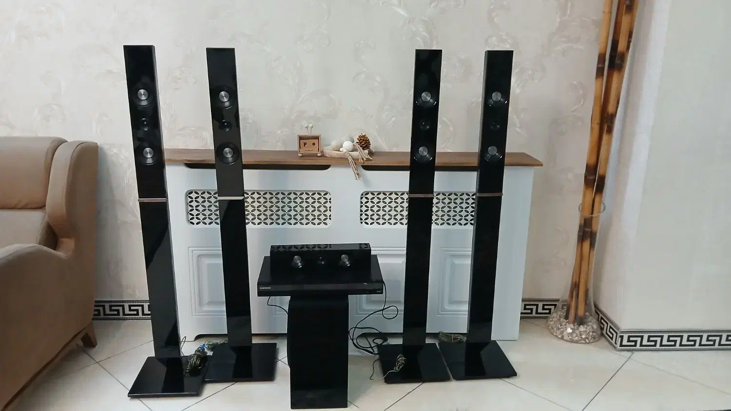 سینما خانگی سامسونگ اصل|سیستم صوتی خانگی|ری, صفاییه (چشمه علی)|دیوار