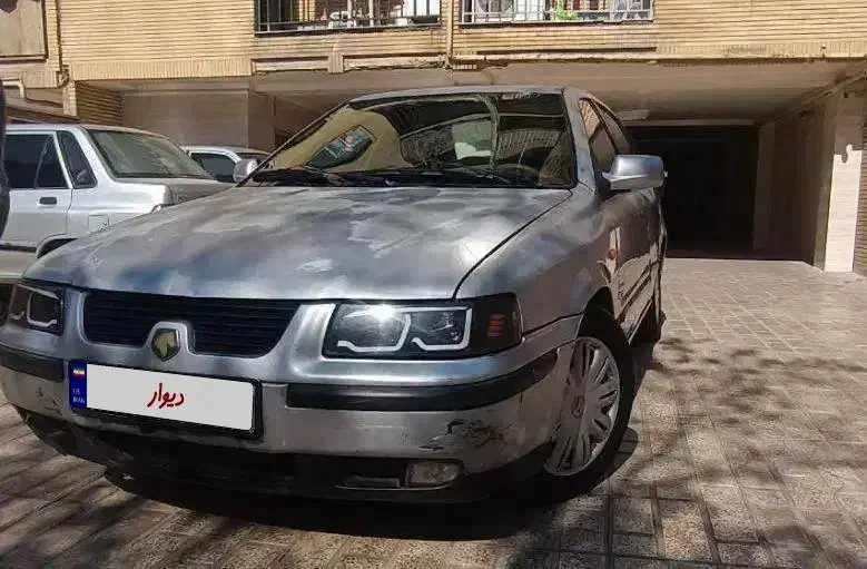 سمند ۸۳ نقرا ای|خودرو سواری و وانت|اندیشه, اندیشه فاز ۱|دیوار