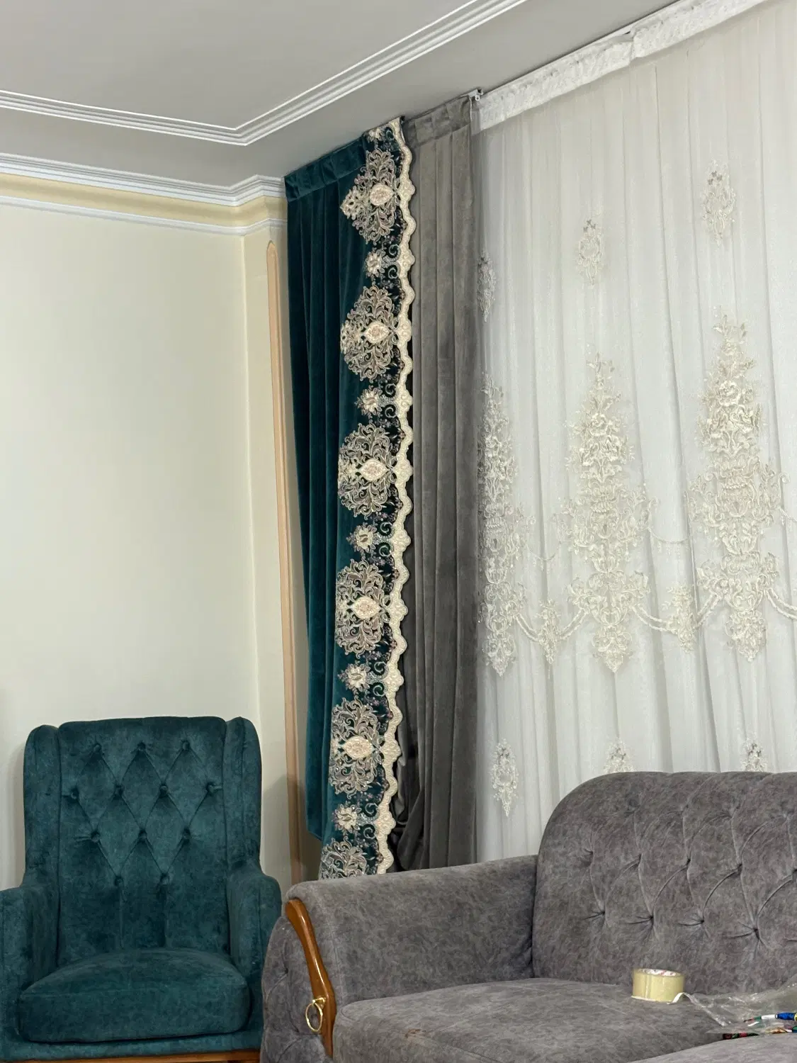 پرده|پرده، رانر، رومیزی|کرج, المهدی|دیوار