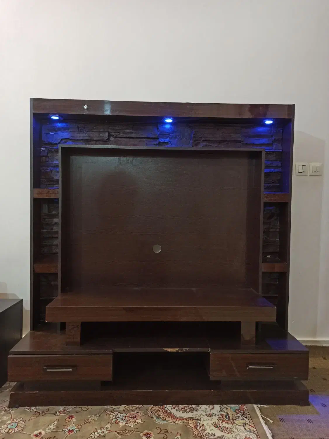 میز تلویزیون لاکچری چوبی|میز تلویزیون|تربت جام, شهید مدرس|دیوار