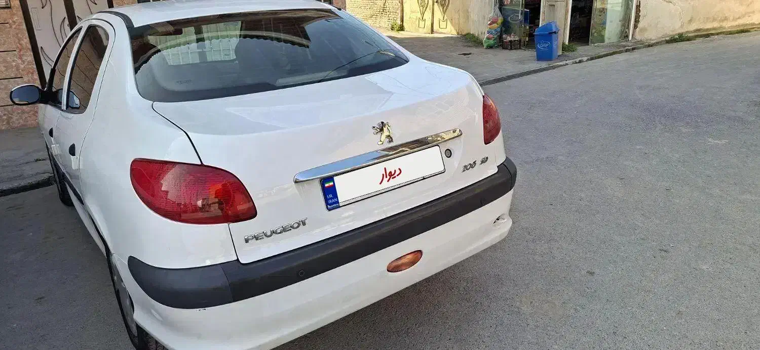 206 SD 94 V8|خودرو سواری و وانت|گرگان, |دیوار