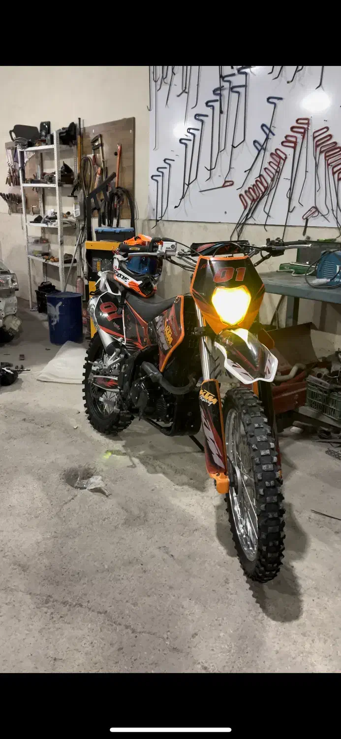 فلات250طرحktm|موتورسیکلت|قوچان, |دیوار