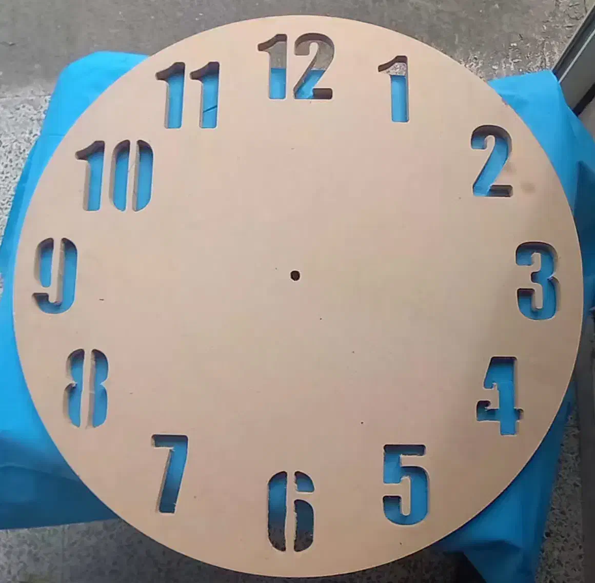 چوب ام دی اف خام برش خورده ساعت مناسب رزین|ساعت دیواری و تزئینی|رشت, کوی مهر|دیوار