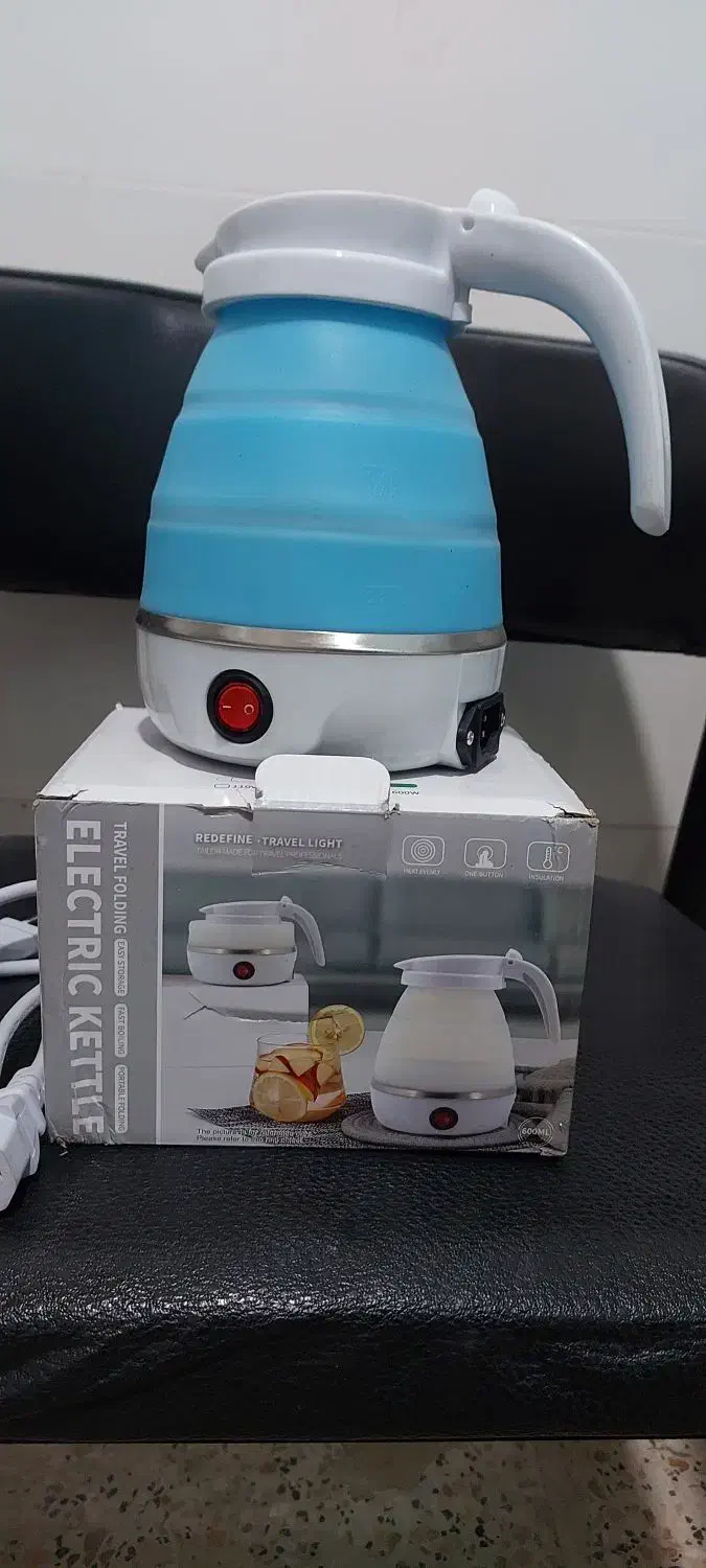 کتری برقی تاشو الکتریک کتل|سماور، چایساز، قهوهساز|تهران, شهرک شریفی|دیوار