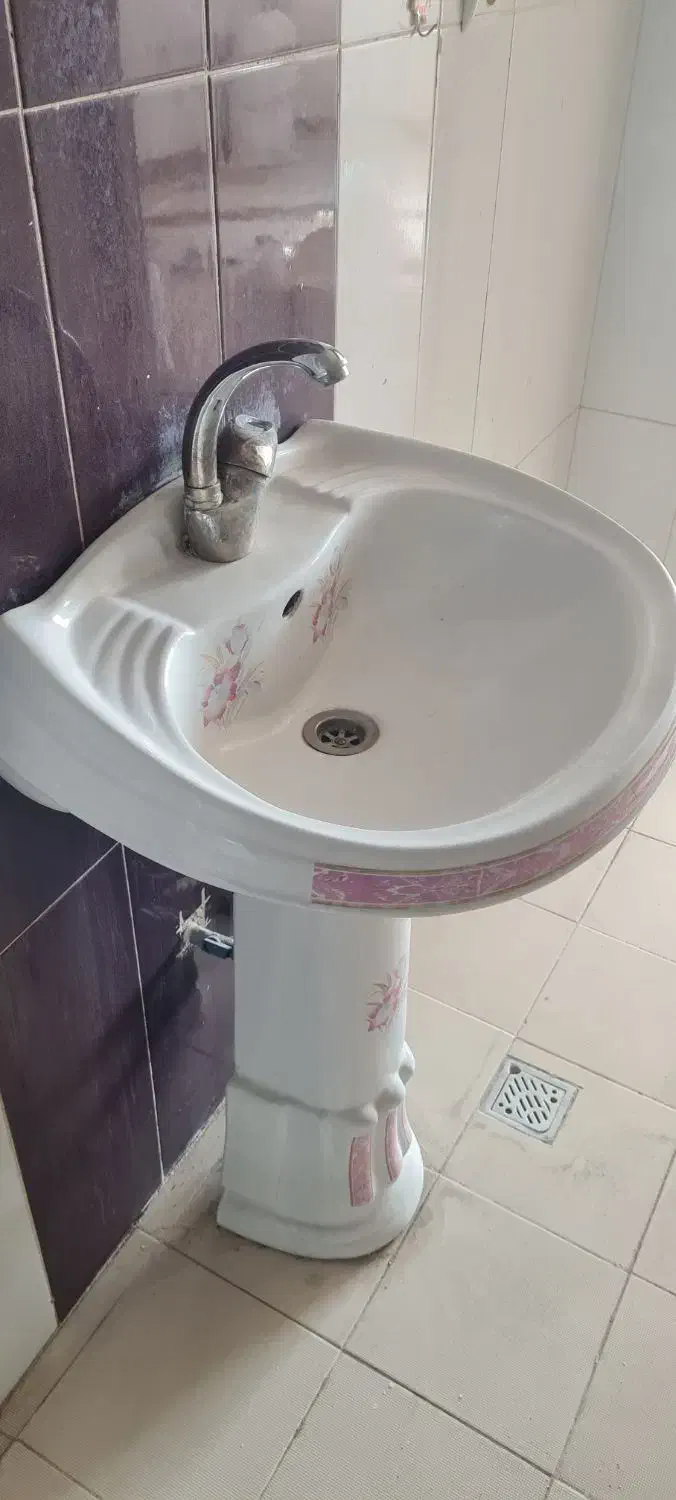 فروش روشویی نو همراه با شیر استیل|لوازم سرویس بهداشتی|عجب شیر, |دیوار