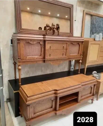 ست ایینه کنسول و میز تی وی|بوفه، ویترین، کنسول|رباط‌کریم, رباط‌کریم|دیوار