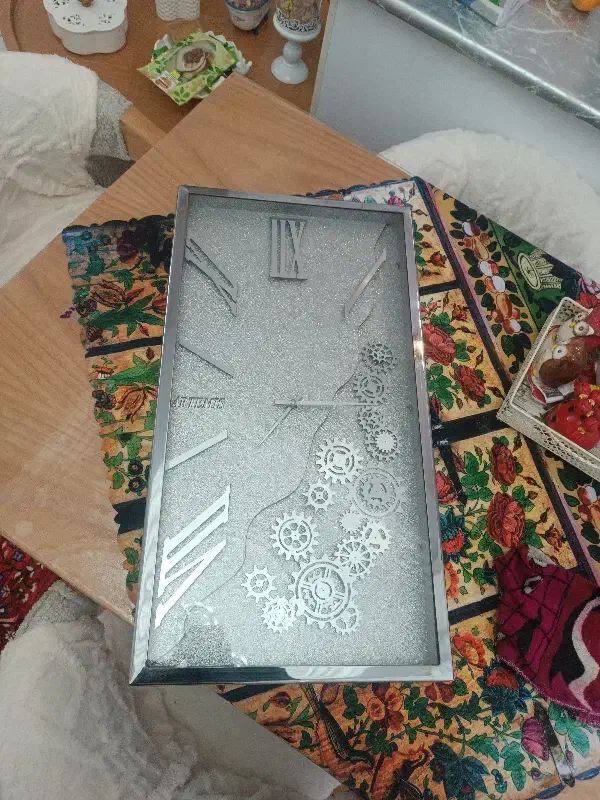 ساعت دیواری استیل|ساعت دیواری و تزئینی|رشت, لاکانی|دیوار