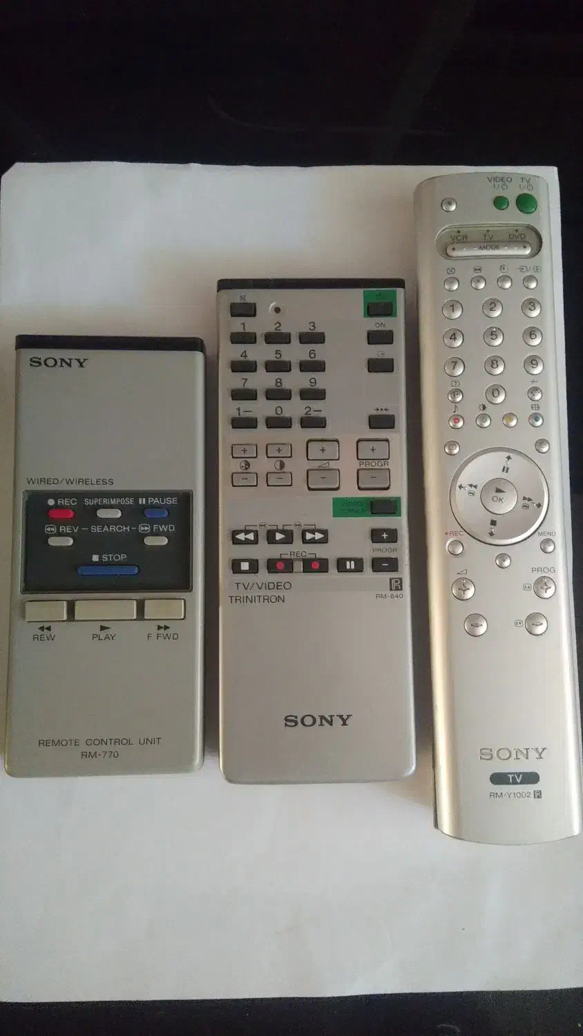 کنترل نایاب ویدیو بتاماکس SONY|پخشکننده DVD و ویدیو|تهران, فلسطین (میدان انقلاب)|دیوار