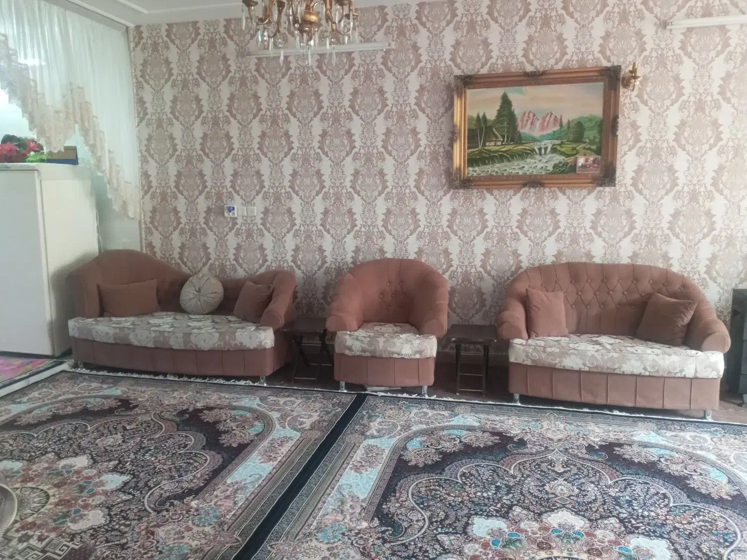 مبلمان راحتی ۷ نفره|مبلمان خانگی و میز عسلی|بروجرد, |دیوار