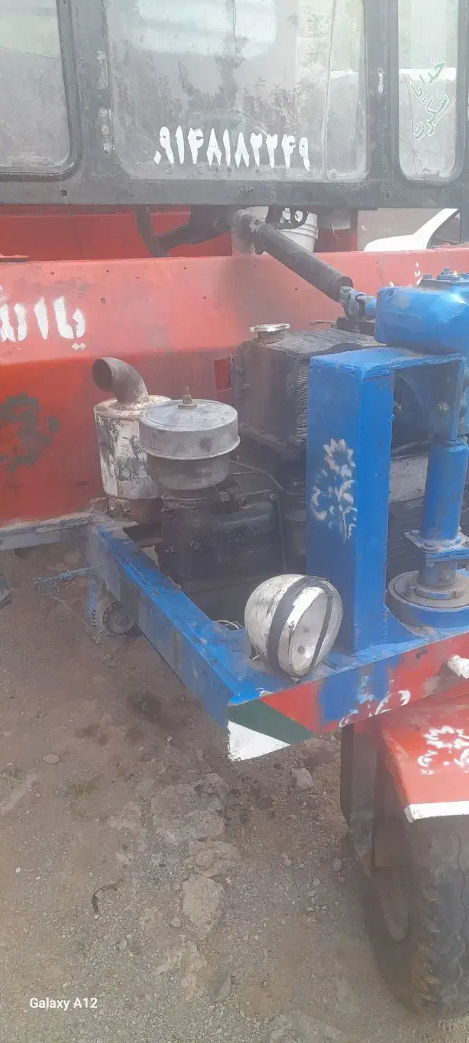 یک دامپر سه چرخه|خودرو سنگین|سراب, |دیوار