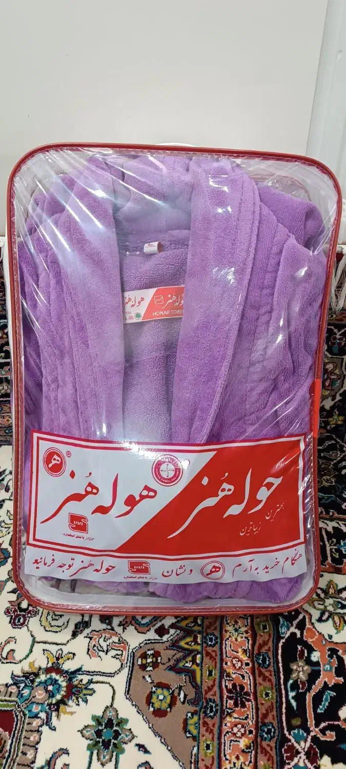 حوله تن پوش هنر .سایز L .نو|سفره، حوله، دستمال آشپزخانه|باقرشهر, |دیوار