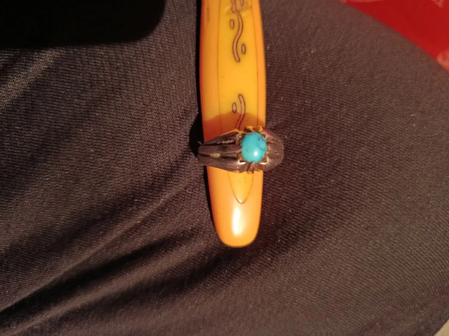 انگشتر دست خیلی قدیمی فیروزه نیشابور|جواهرات|بجنورد, |دیوار