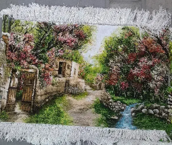 تابلو فرش دستبافت تبریز. بازارقدیمی|تابلو فرش|تبریز, |دیوار