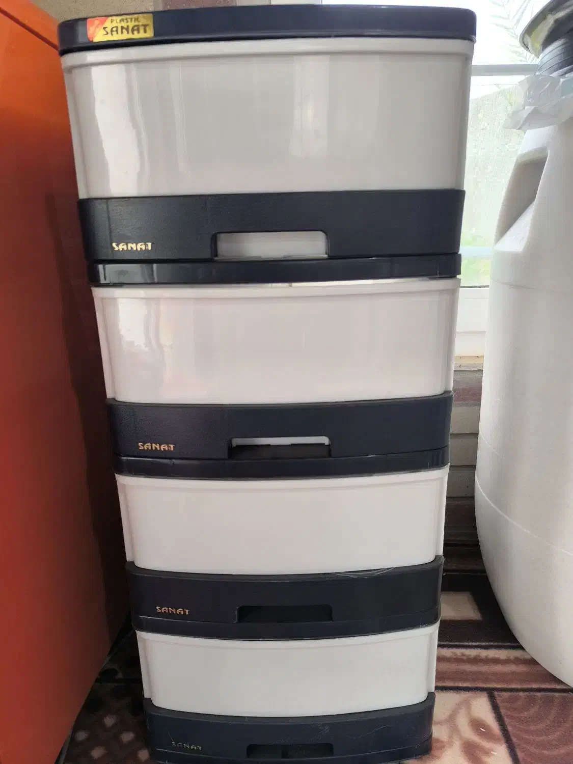 دراور پلاستیکی 4 کشو|جاکفشی، کمد، دراور|رضوانشهر, |دیوار