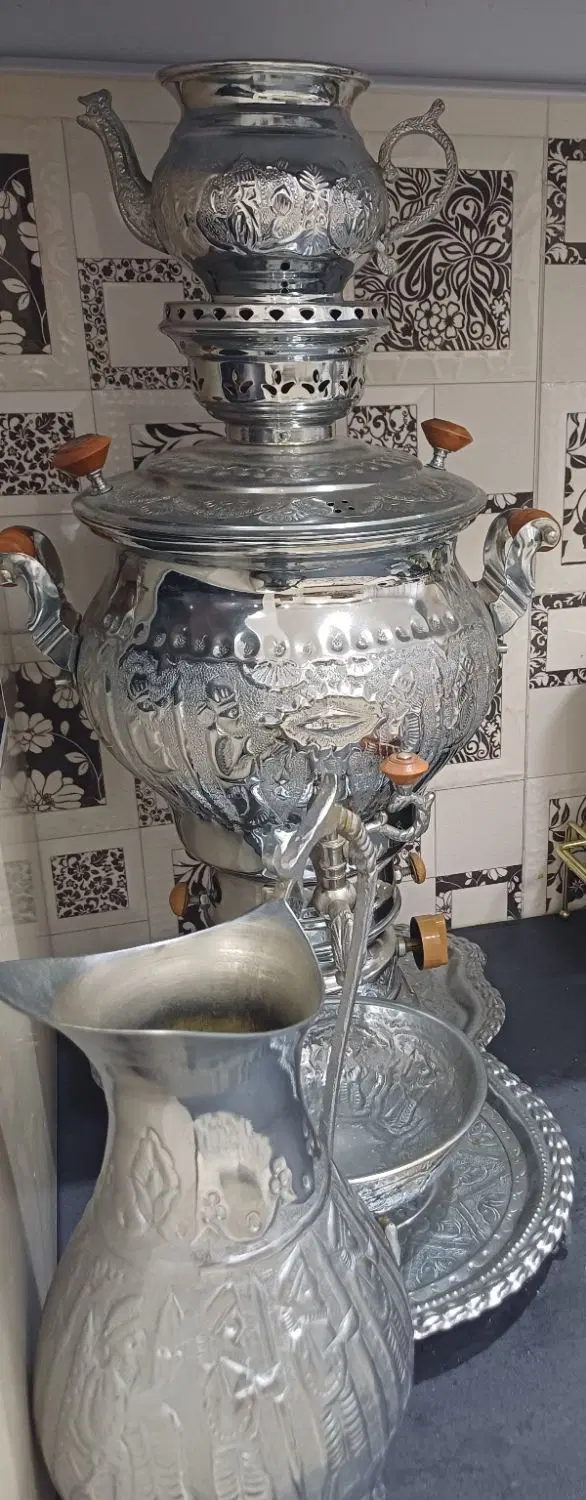 سرویس سماور تقی زاده|قوری، کتری، قهوهساز دستی|اصفهان, شهرک کوثر|دیوار