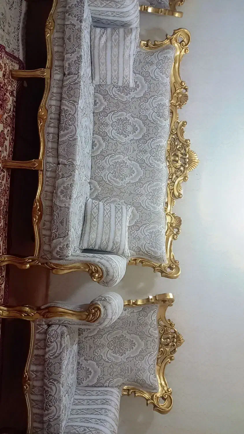 مبل سلطنتی نو۷نفره|مبلمان خانگی و میز عسلی|سلماس, |دیوار
