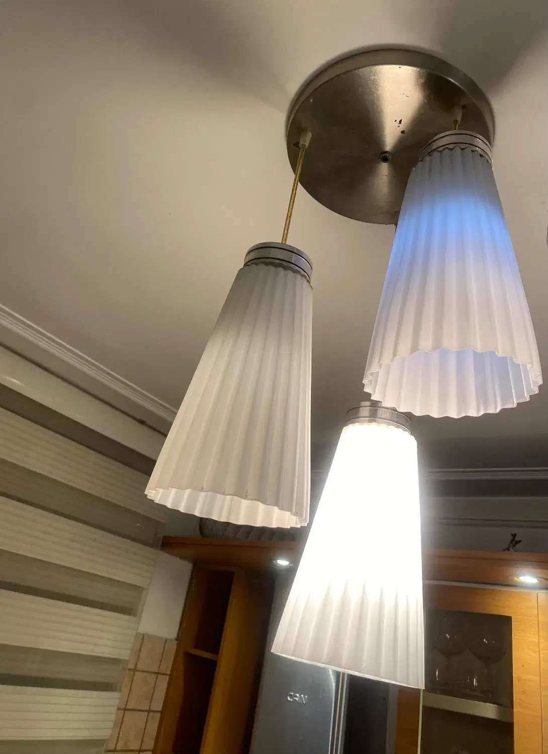 فروش فوری لوستر چک|لوستر و چراغ آویز|تهران, صادقیه|دیوار