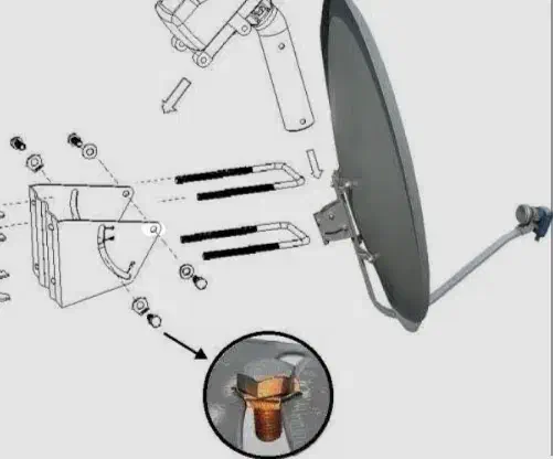 نصب آنتن|خدمات پیشه و مهارت|دوگنبدان, |دیوار