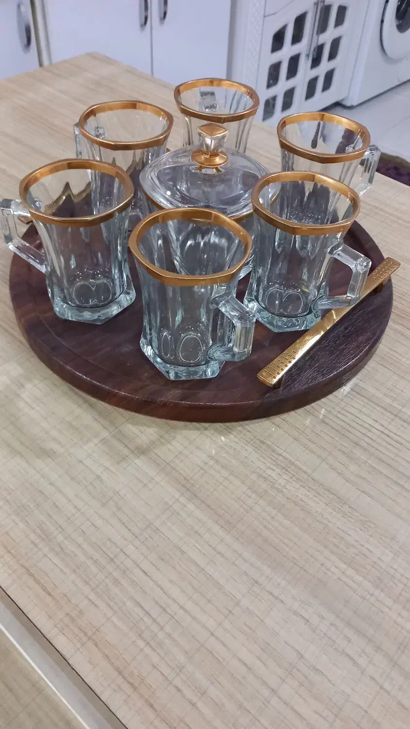 لیوان وقندون فقط۳۰۰|ظروف سرو و پذیرایی|تربتحیدریه, ترمینال|دیوار