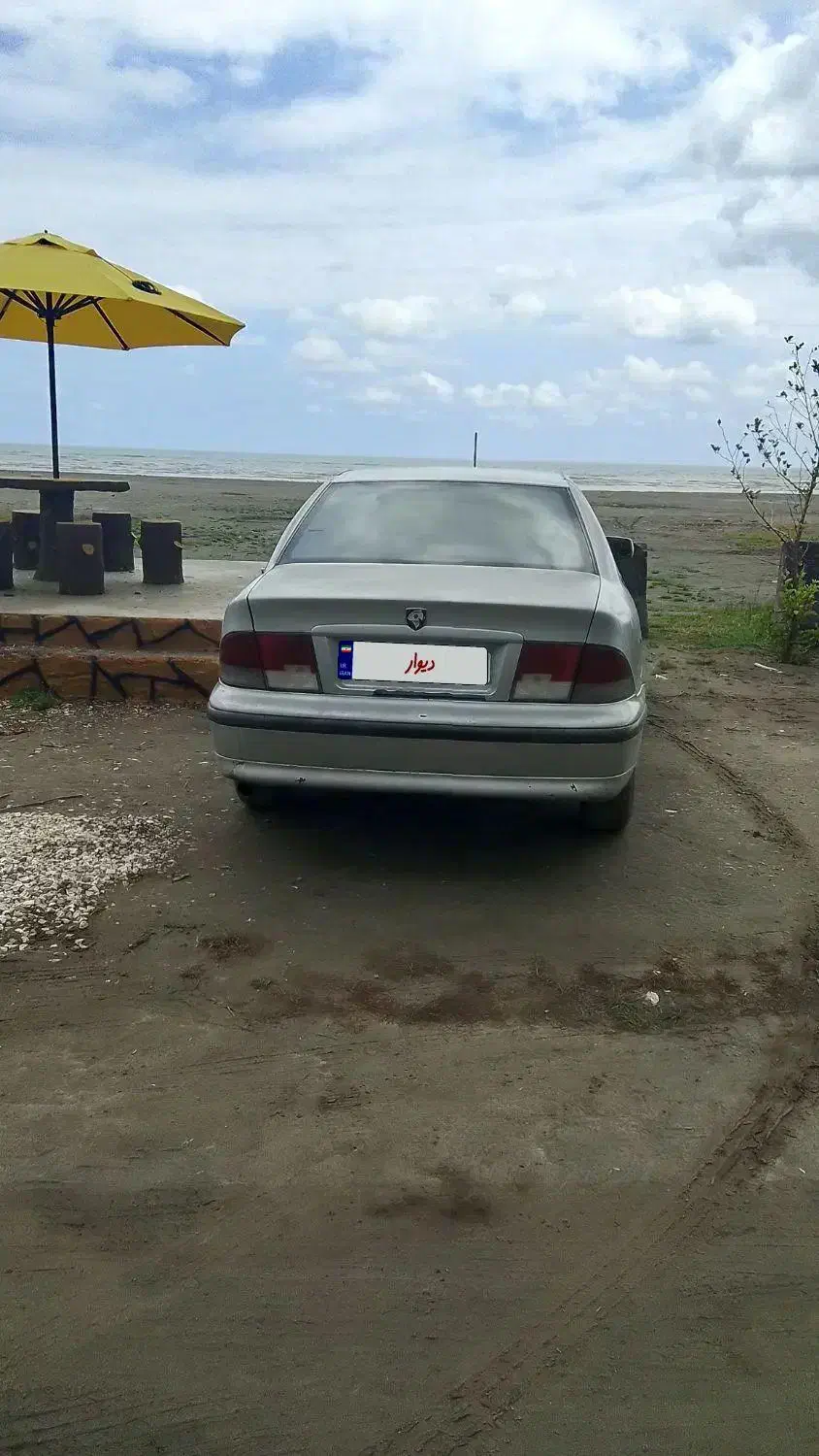 سمند مدل آخرای 83|خودرو سواری و وانت|چوبر, |دیوار