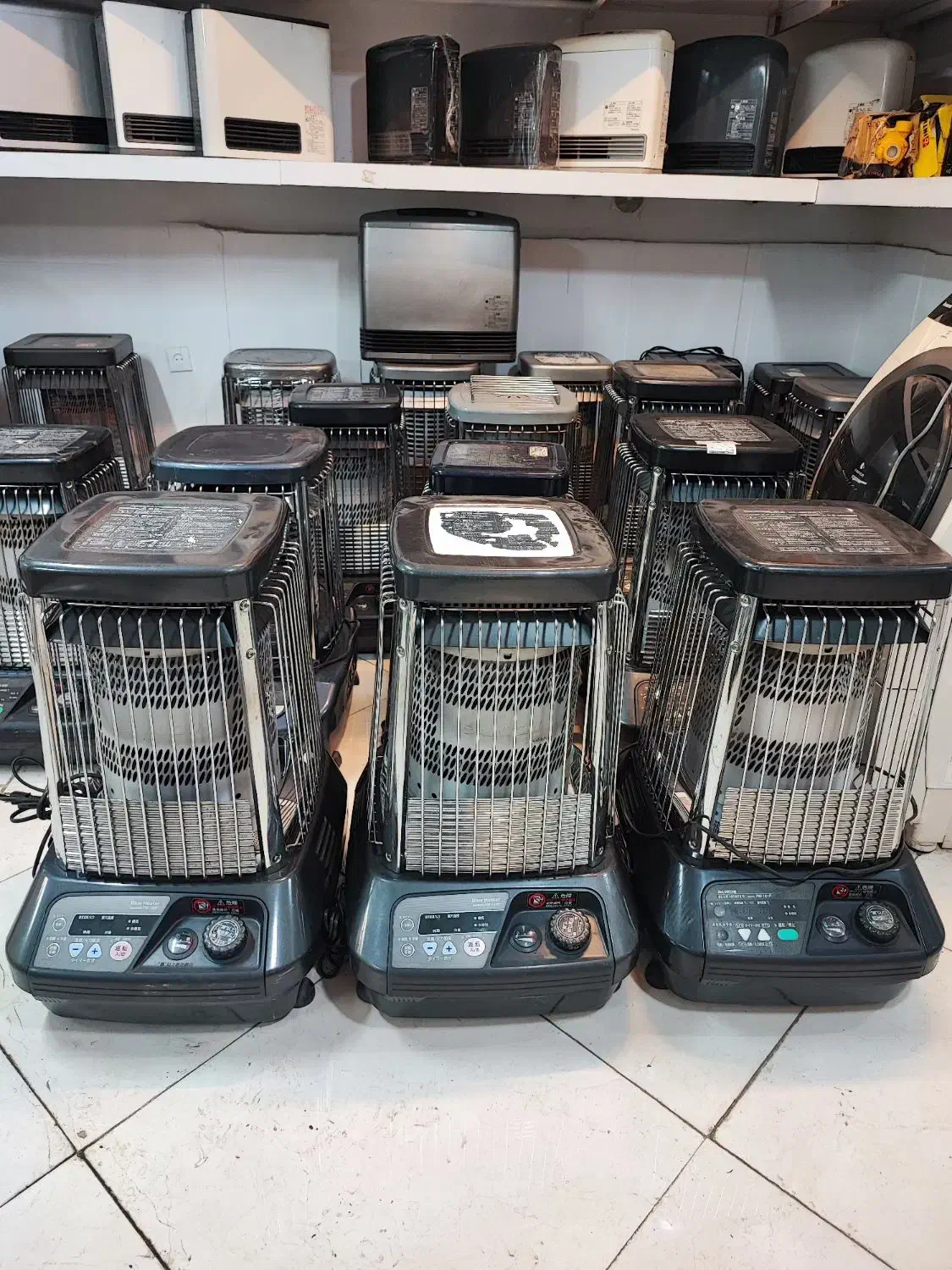 بخاری نفتی برقی ژاپنی|بخاری، هیتر، شومینه|رشت, معلم|دیوار