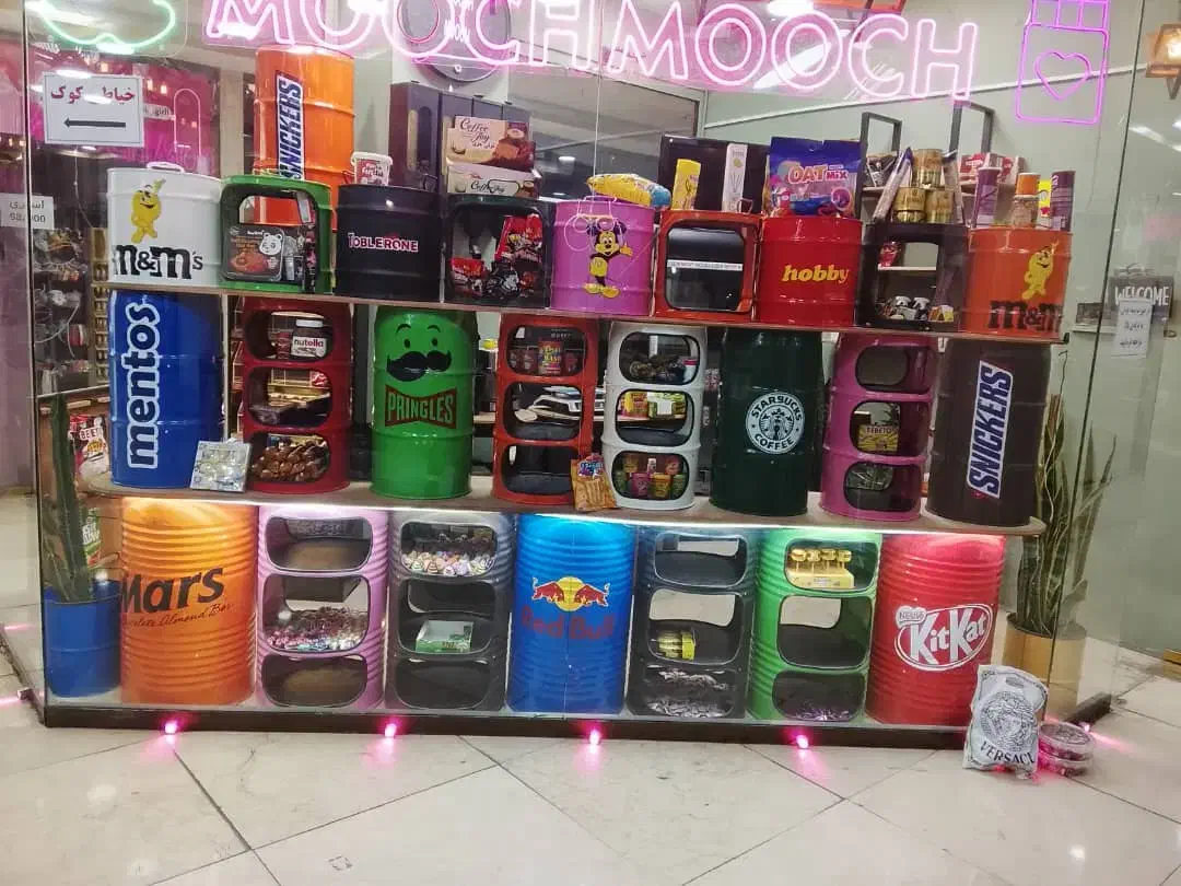 ویترین بشکه ای|فروشگاه و مغازه|اندیشه, اندیشه فاز ۱|دیوار