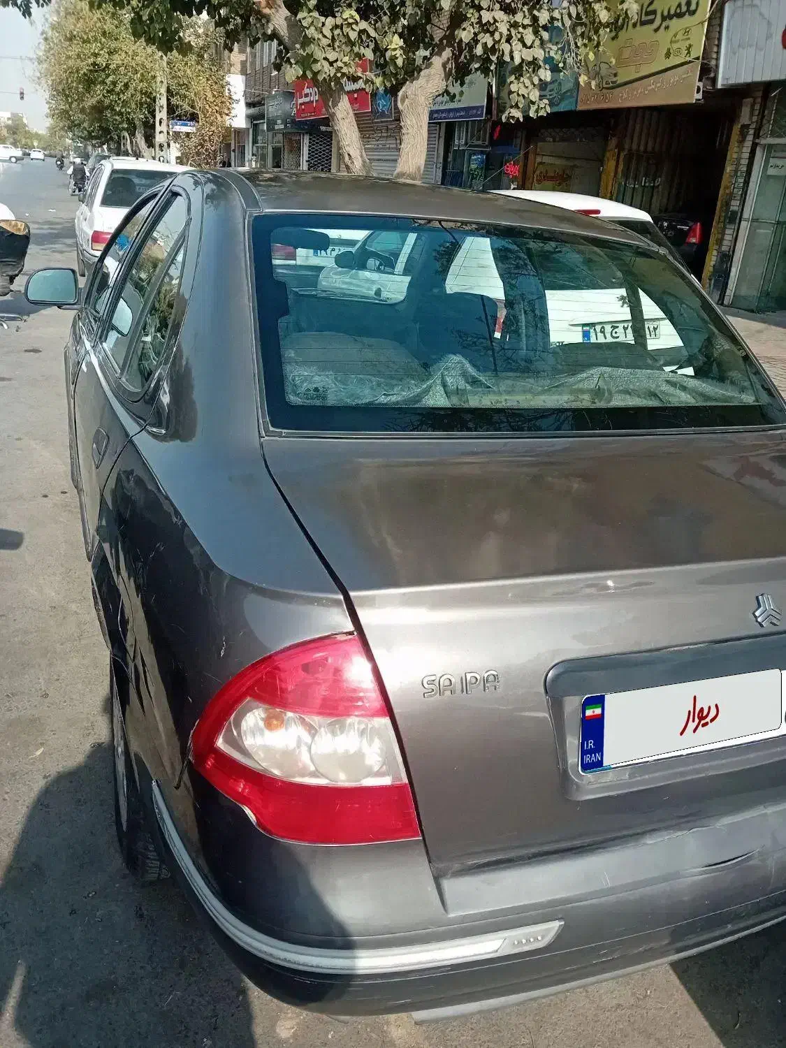 تیبا صندوقدار بدون رنگ|خودرو سواری و وانت|مشهد, رسالت|دیوار