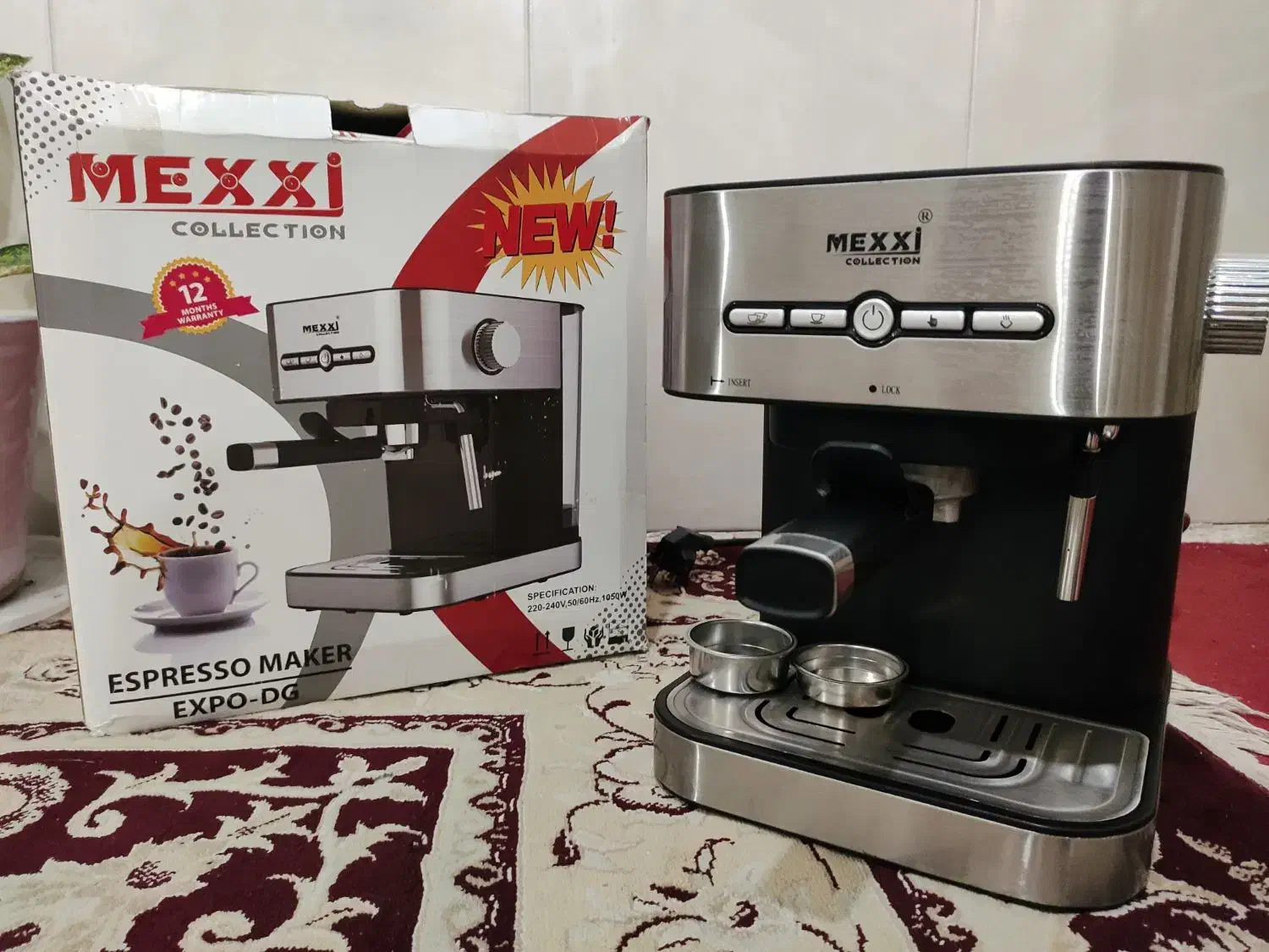 قهوه ساز مکسی Mexxi EXPO-DG همان نوا 137 کمیابه|سماور، چایساز، قهوهساز|بوشهر, |دیوار