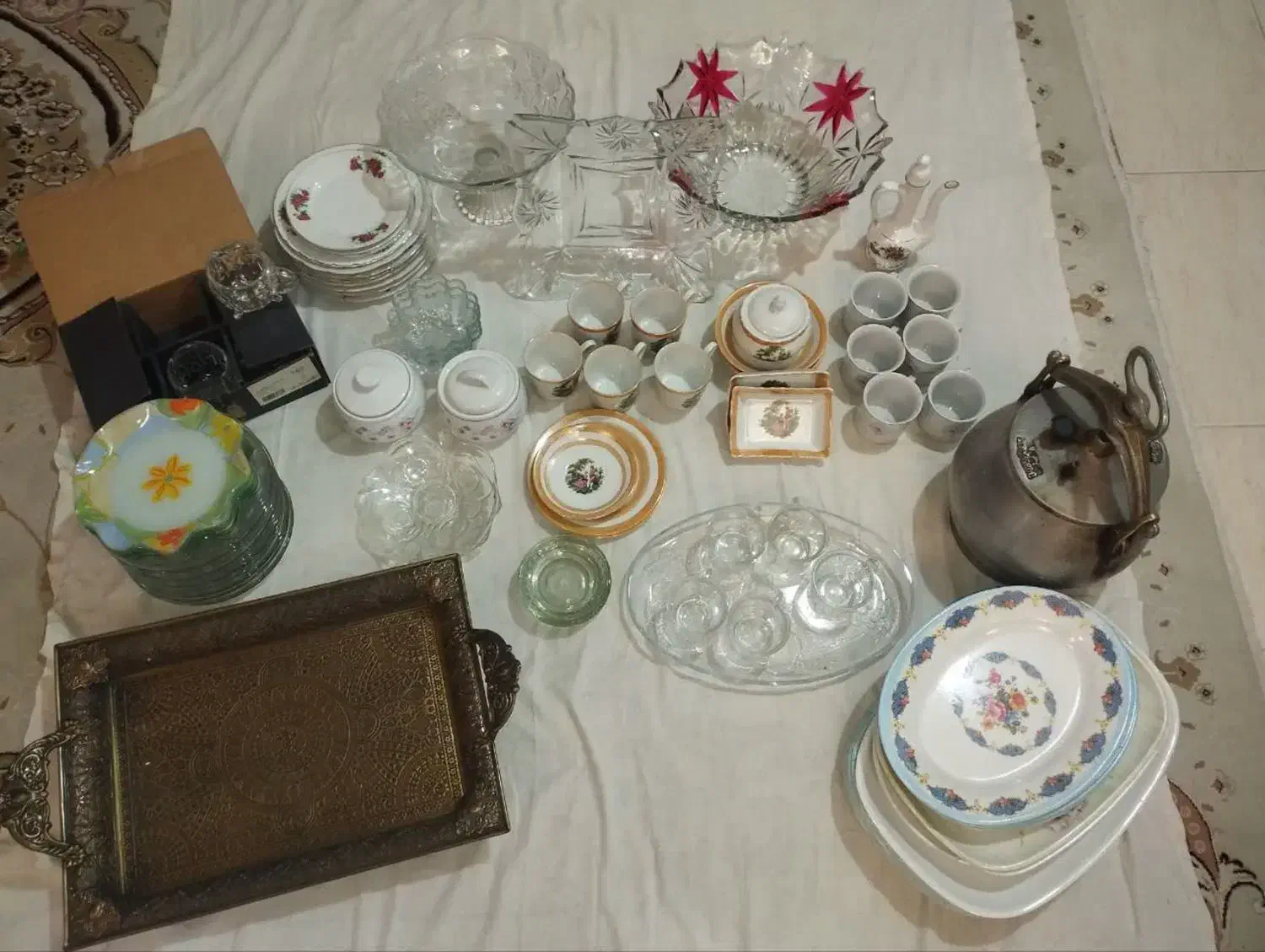 فروش لوازم منزل وپرده|ظروف سرو و پذیرایی|تبریز, |دیوار