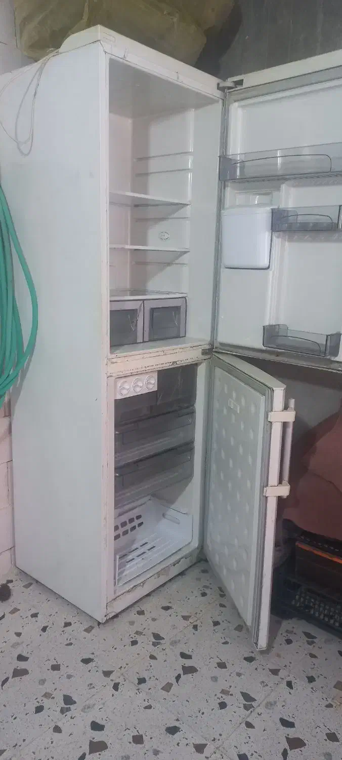 یخچال دو دره الکترو استیل|یخچال و فریزر|شوش, |دیوار