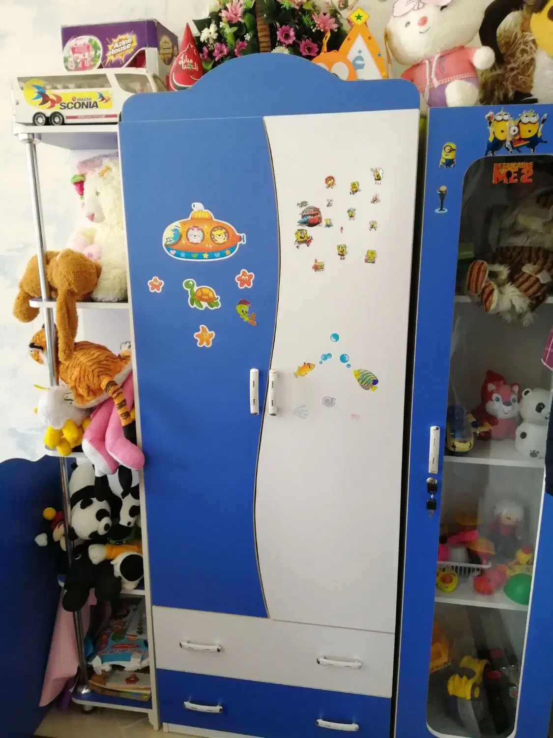 کمد و تخت کودک و نوزاد|اسباب و اثاث بچه|بروجرد, |دیوار