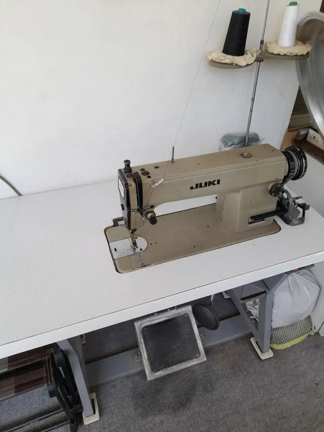 چرخ خیاطی ژوکی ژاپن ۵۵۵۰ در حد|چرخ خیاطی و ریسندگی|هشتگرد, تهران دشت|دیوار