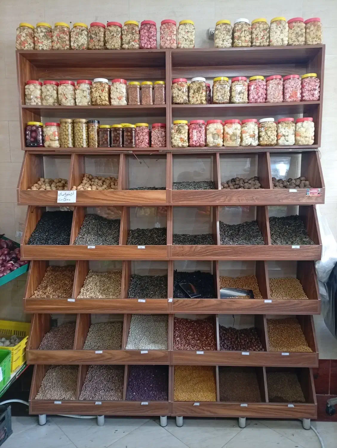 قفسه چوبی MDF و میز آهنی|فروشگاه و مغازه|شهریار, شهرک وائین|دیوار