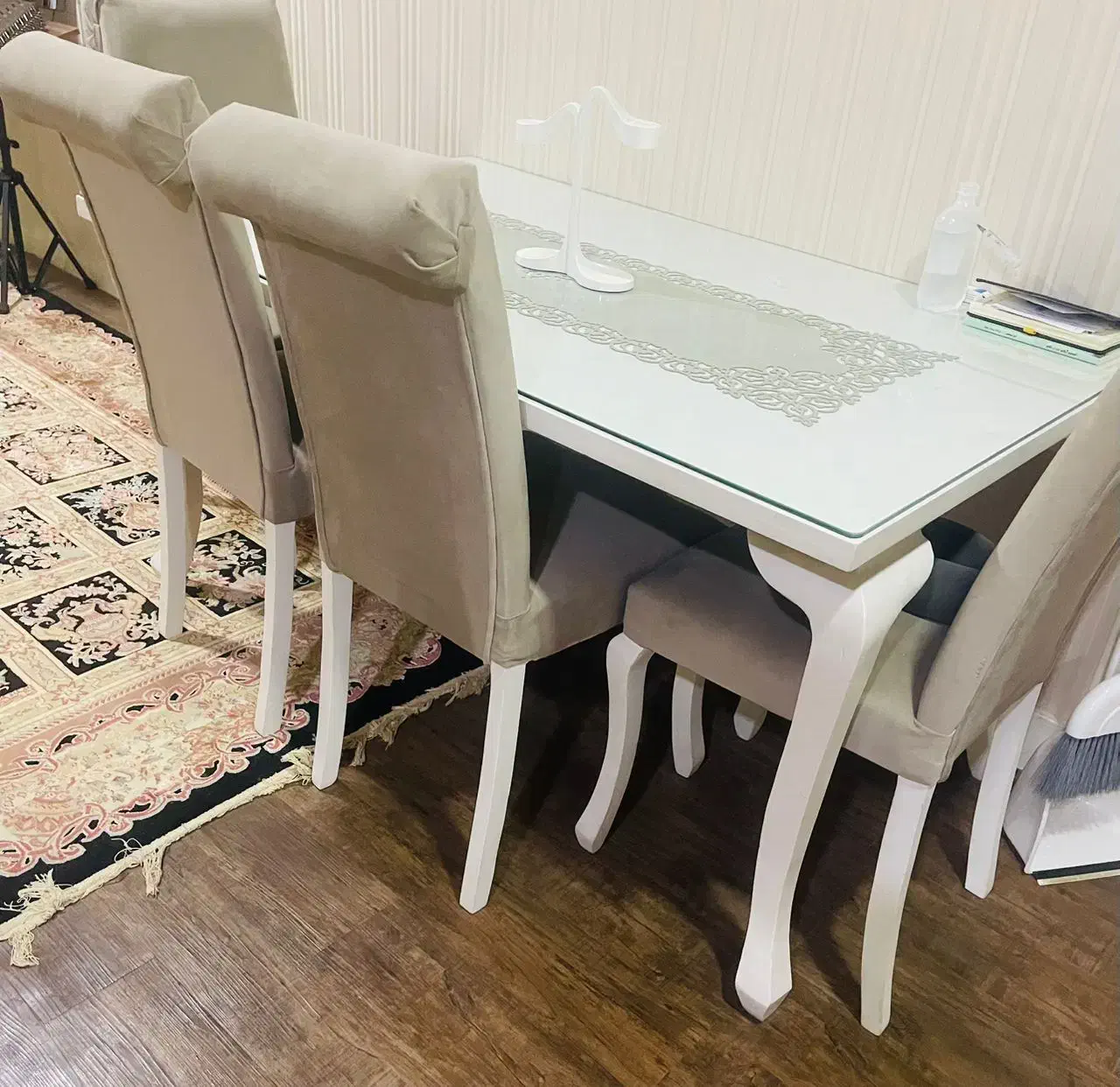 مبل هفت نفره، مبل ال و میزناهار خوری امیدیه|مبلمان خانگی و میز عسلی|امیدیه, |دیوار