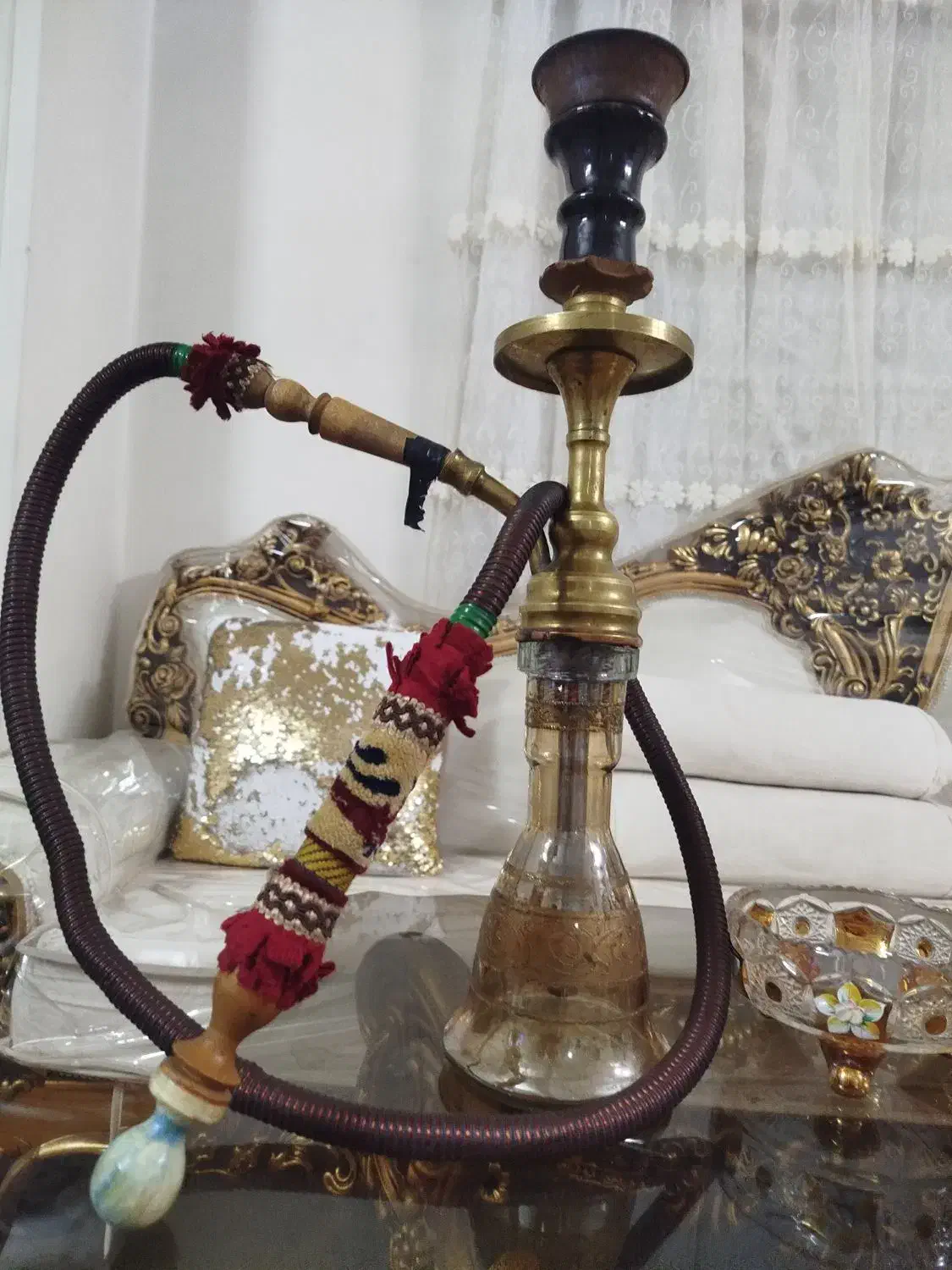 قلیان تنه برنجی فروش فوری|کلکسیون و سرگرمی|اندیشه, شهرک مریم|دیوار