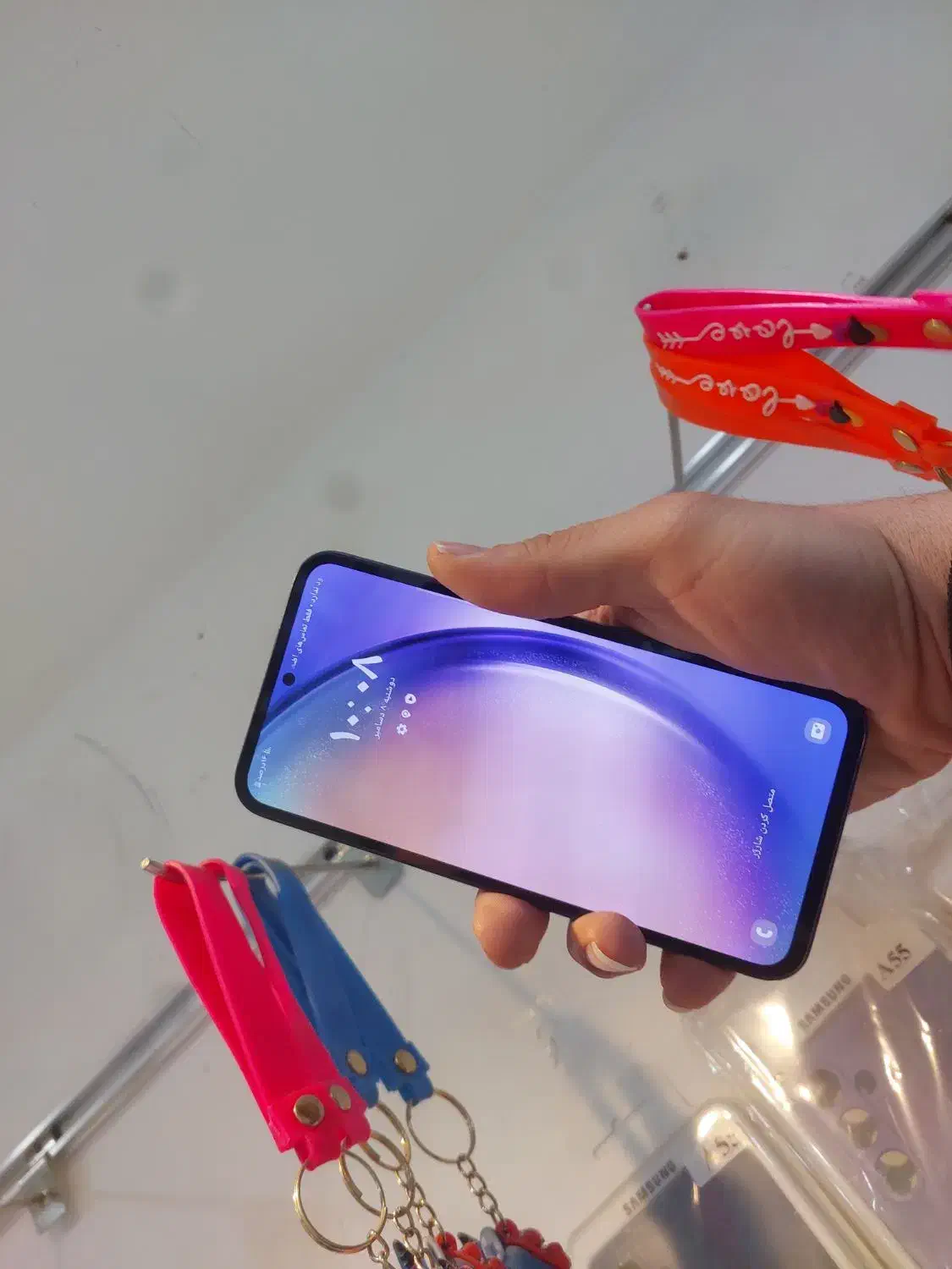 گوشی سامسونگ.A54 256 5G تمیز در.حد.نو|موبایل|قم, عربستان|دیوار