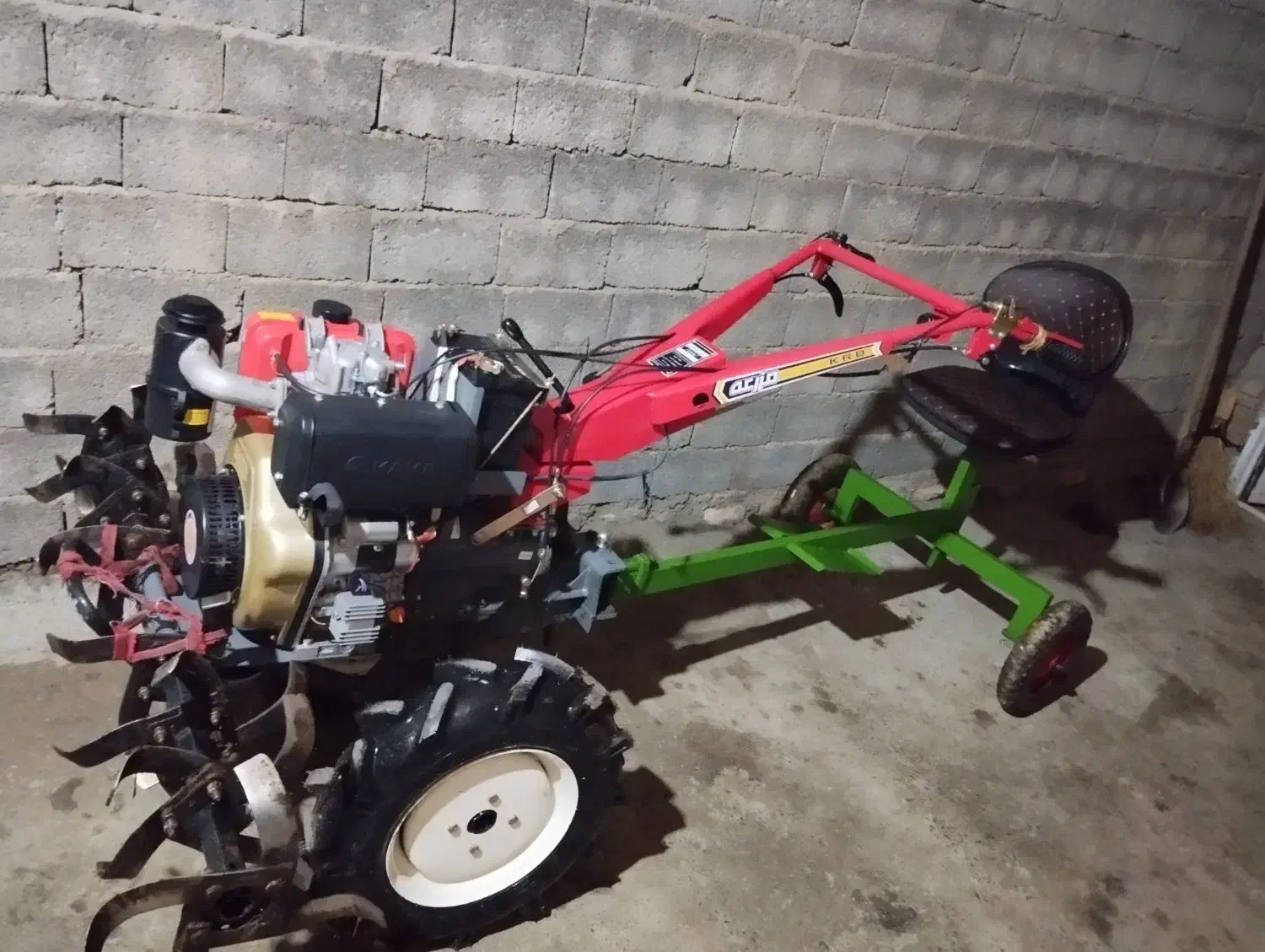 تیلر ۱۰ اسب کاما اوریجینال|ماشین‌آلات صنعتی|پیرانشهر, |دیوار