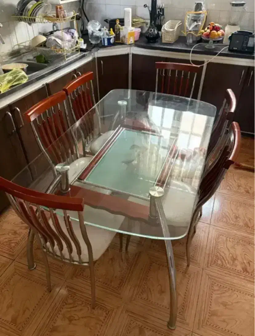 میز ناهارخوری ۶ نفره|میز و صندلی غذاخوری|شیراز, شهرک آرین|دیوار