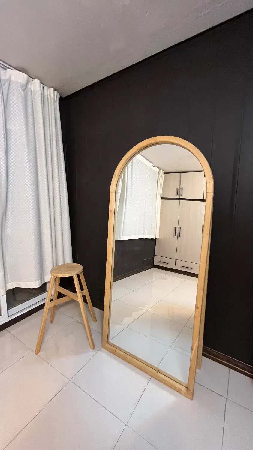 آینه قدی پایه دار قابل تنظیم با چهار پایه|آینه|اصفهان, سنبلستان|دیوار