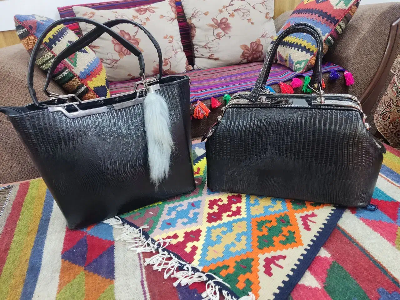 کیف زنانه مجلسی پلم|کیف، کفش، کمربند|یاسوج, |دیوار