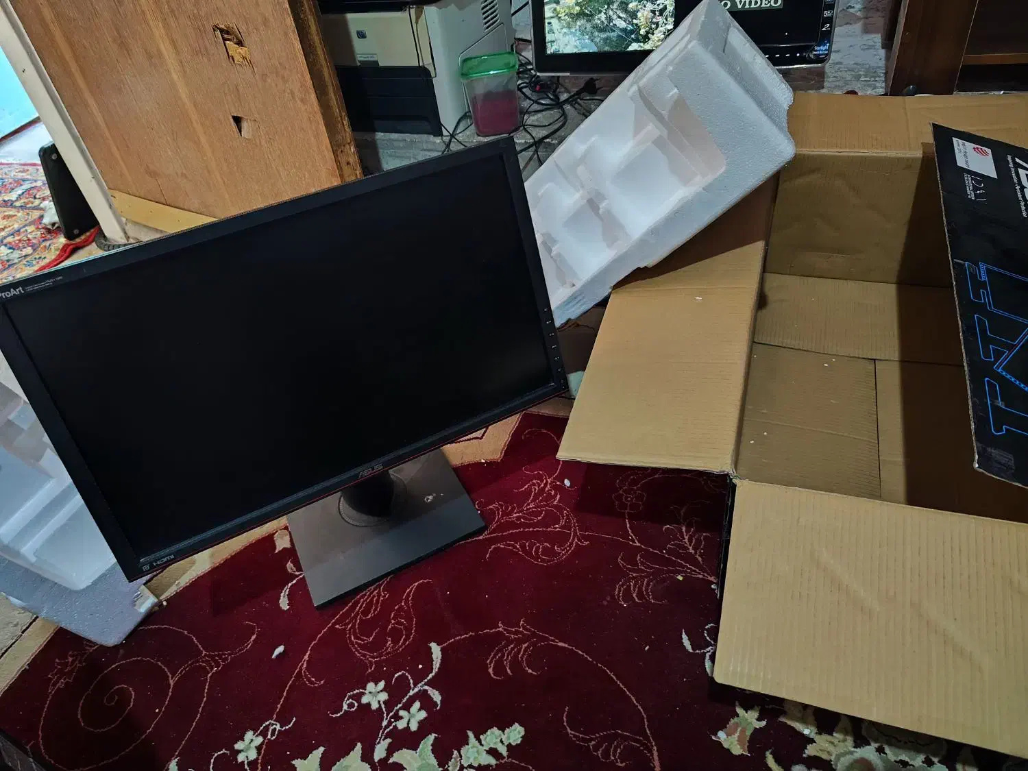 مانیتور ایسوس ۲۳ اینچ|قطعات و لوازم جانبی رایانه|شیراز, حومه شیراز|دیوار